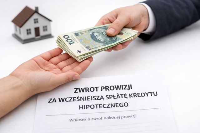 Zwrot prowizji za wcześniejszą spłatę kredytu hipotecznego