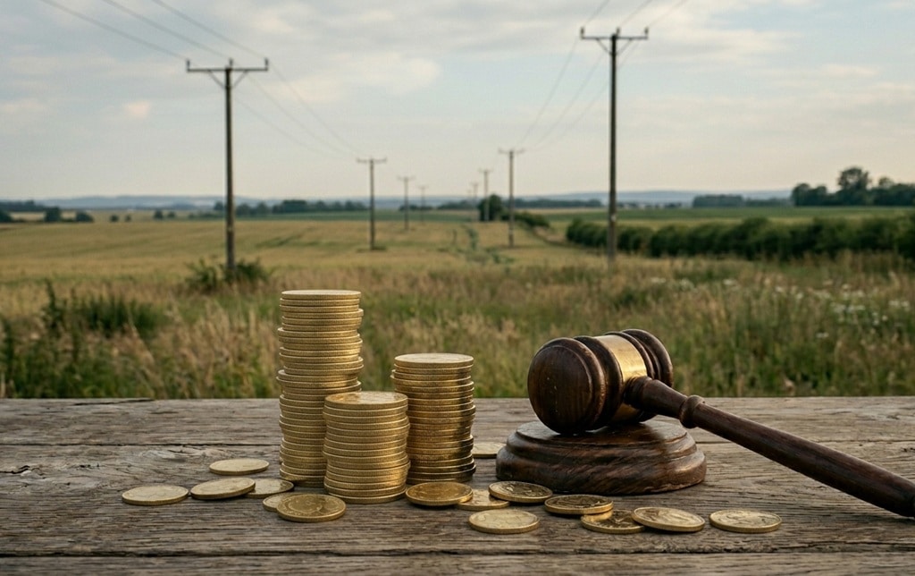 Odszkodowanie za bezumowne korzystanie z nieruchomości a słupy i linie energetyczne